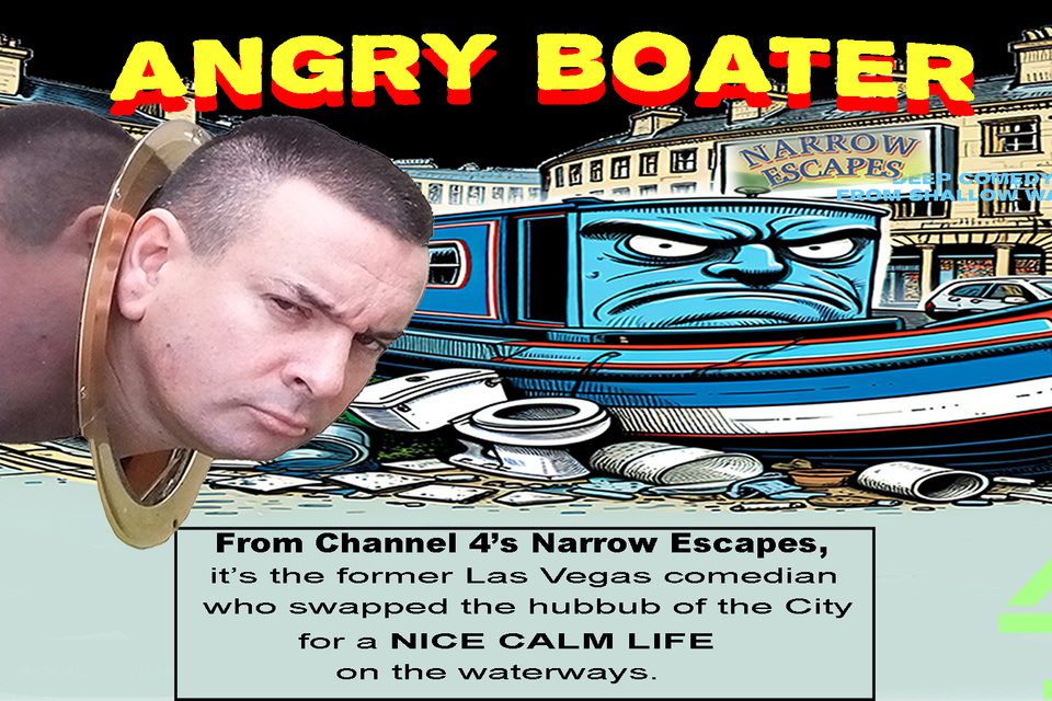 Angry Boater lowther landscape digital