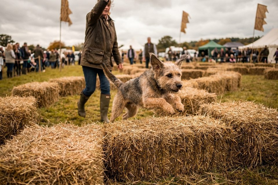 Hay Bale Hurdles at DF in the Countryside