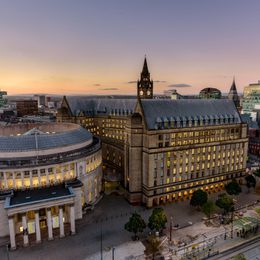 View from 1 st peters square manchester